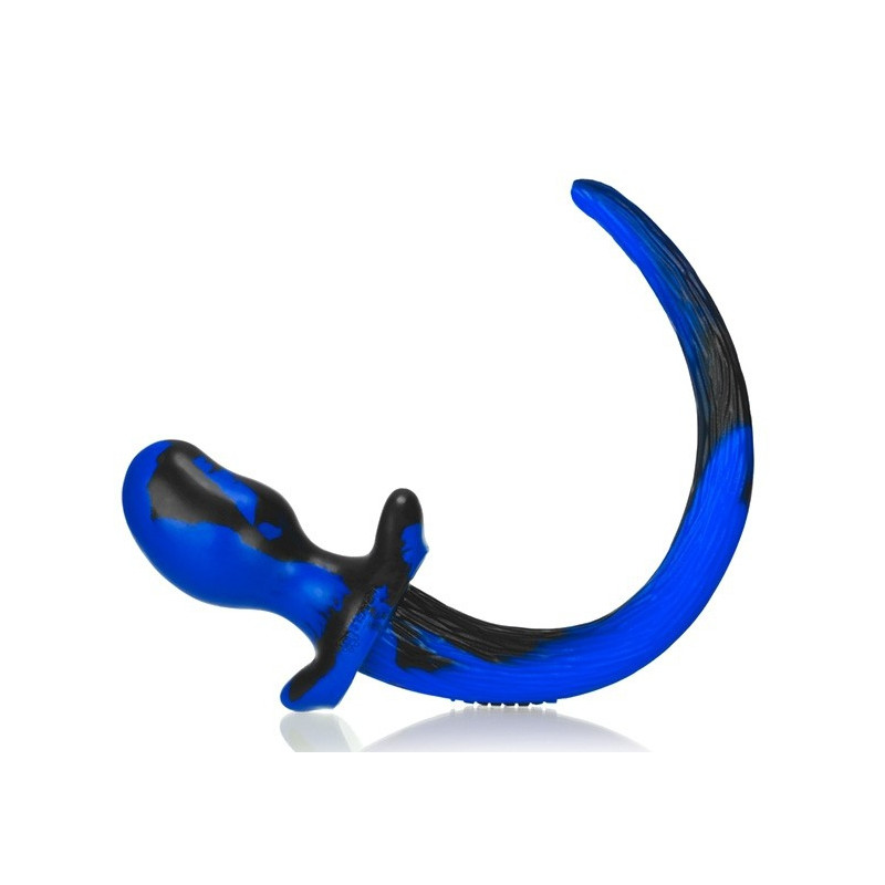 Oxballs Plug Queue de chien Mastiff 12 x 7 cm Bleu